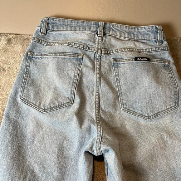 Rollas Original High Rise Straight Jeans Size 28 X 28 Women's - Picture 5 of 9